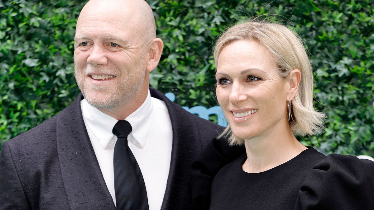 Zara Tindall proves the timeless allure of a little black dress – with gold detailing for an iconic colour combination