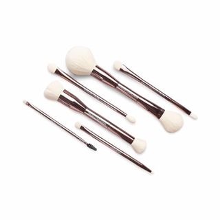 Jenny Patinkin Sustainable Luxury 6 Dual-Ended Makeup Brush Set on a white background