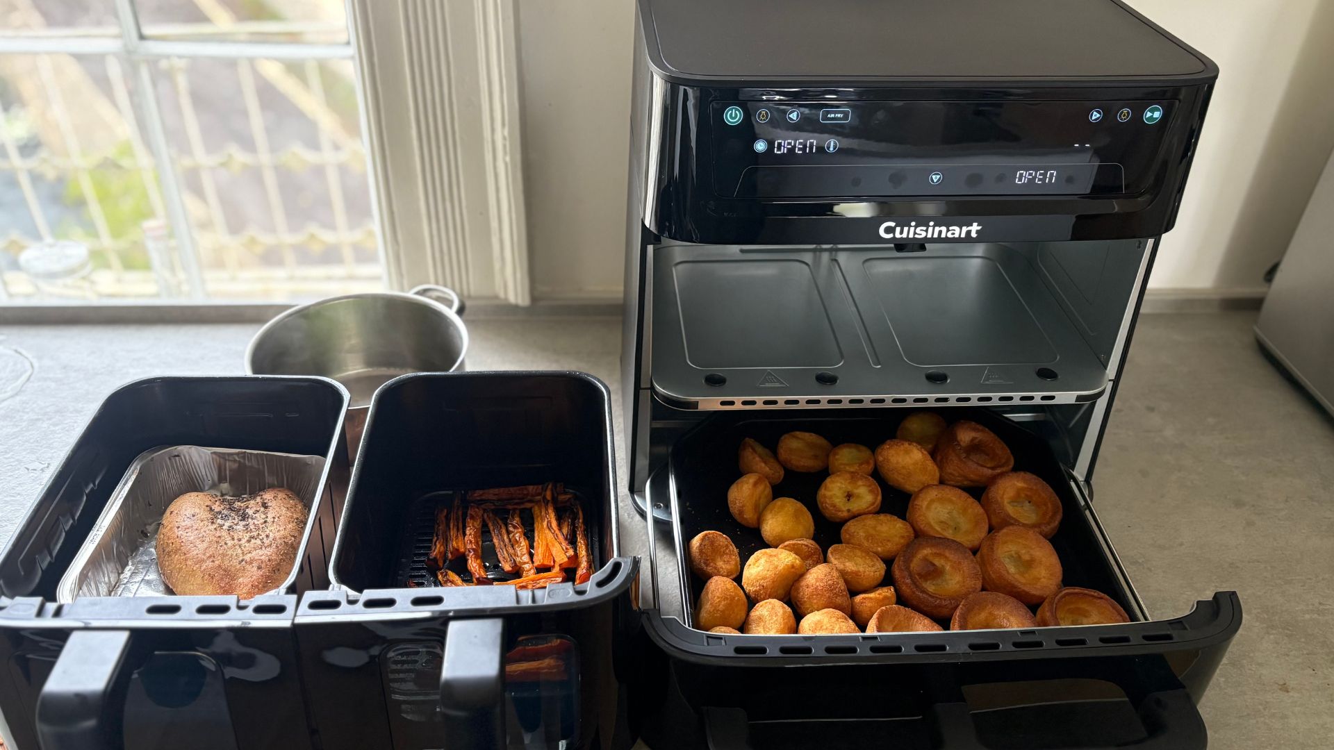 Testing the Cuisinart Tri Zone 13.6L Air Fryer & Oven