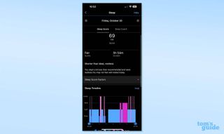 Garmin Vivoactive 5 app display screen sleep activity stats