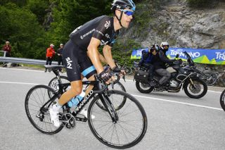 Sky's Richie Porte finished the stage more than 27 minutes behind Landa (Watson)