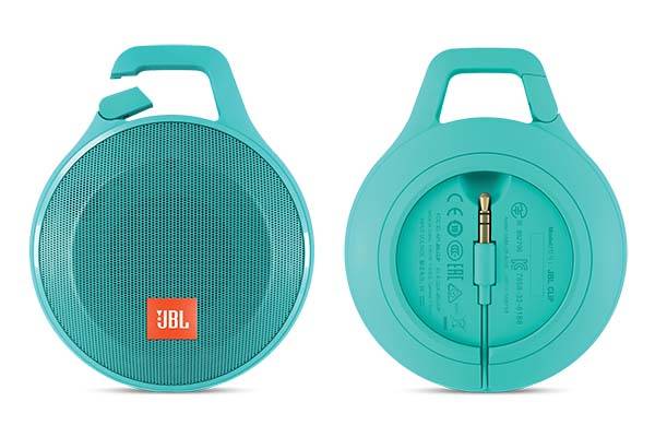 The JBL Clip Plus front and back