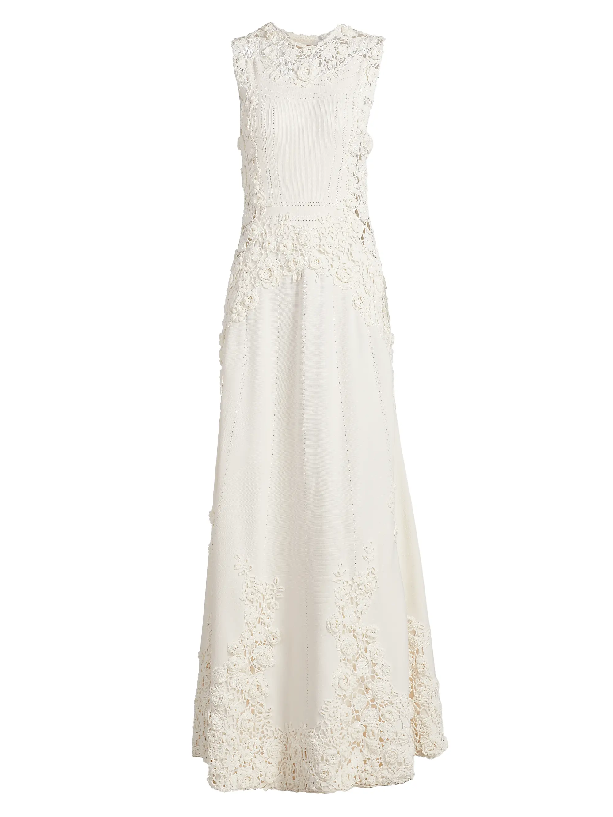 Genoveva Floral Embroidered Maxi Dress