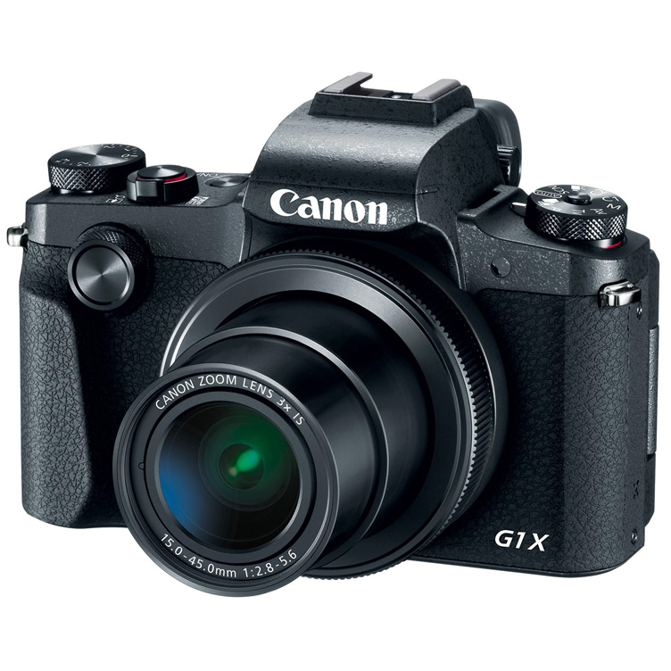 Canon PowerShot G1 X Mark III on a white background
