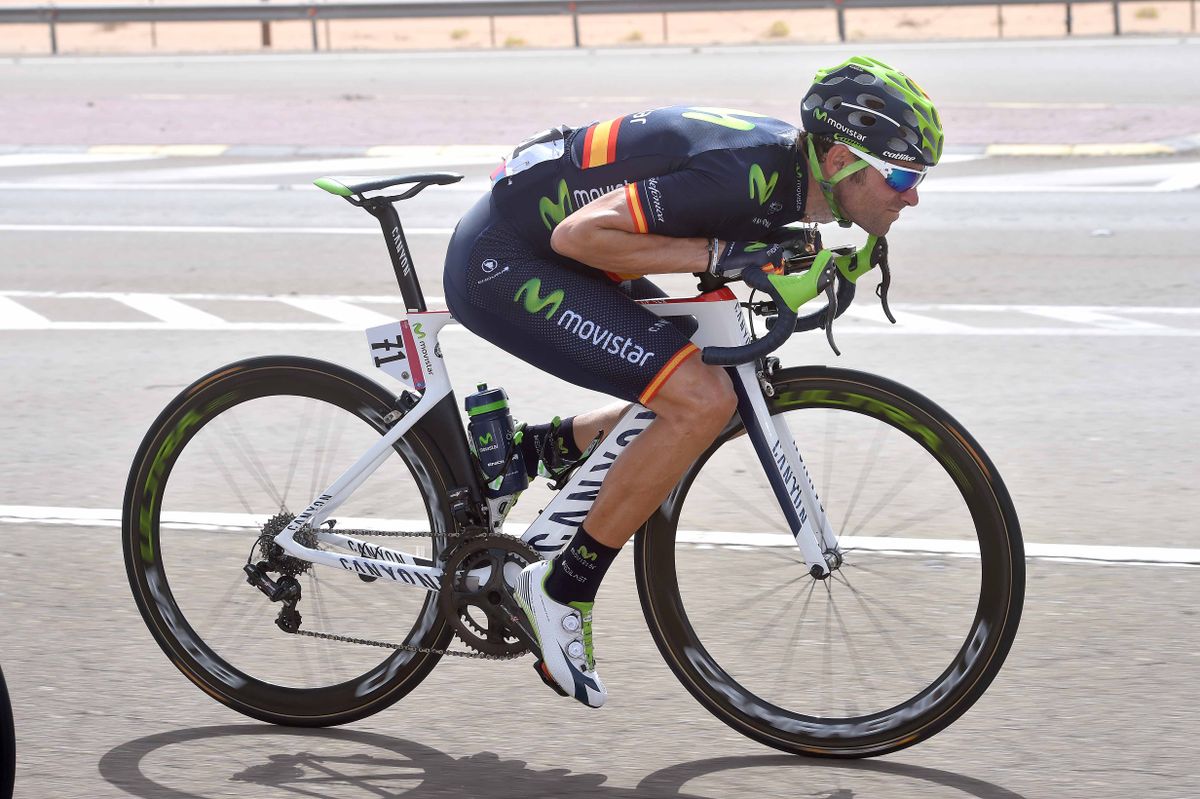 Alejandro Valverde gets aero