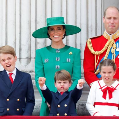 Prince Louis Kate Middleton trooping the colour