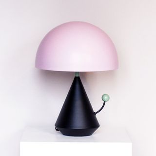 Pink table lamp