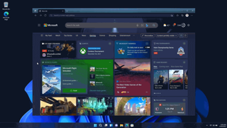 Microsoft Edge Gaming Tab Page