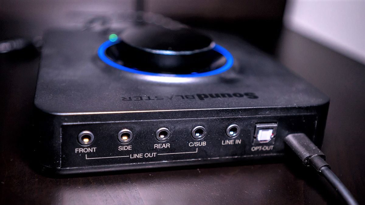 Creative Sound Blaster X3 review TechRadar