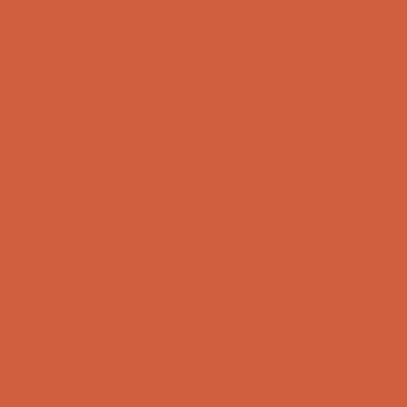 red-orange paint swatch