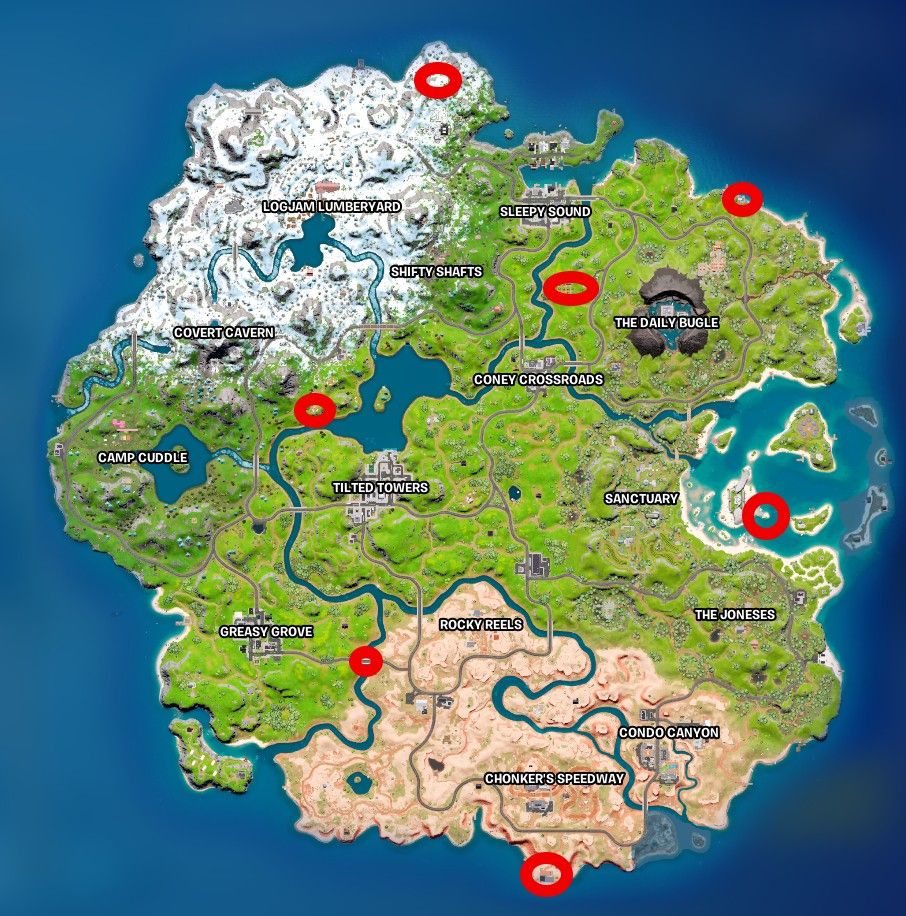 Fortnite: All Monarch Quest level up token locations | PC Gamer