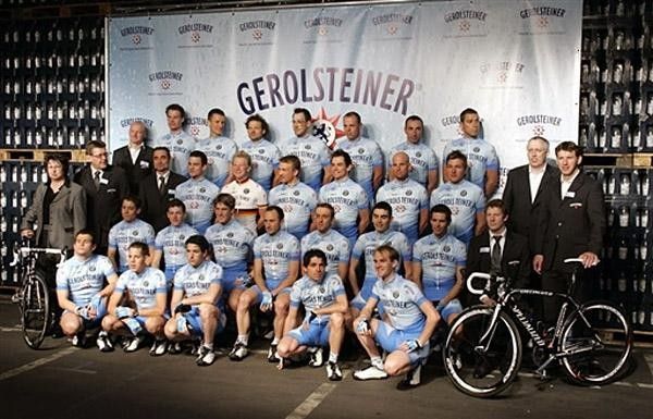 The 2008 Gerolsteiner team