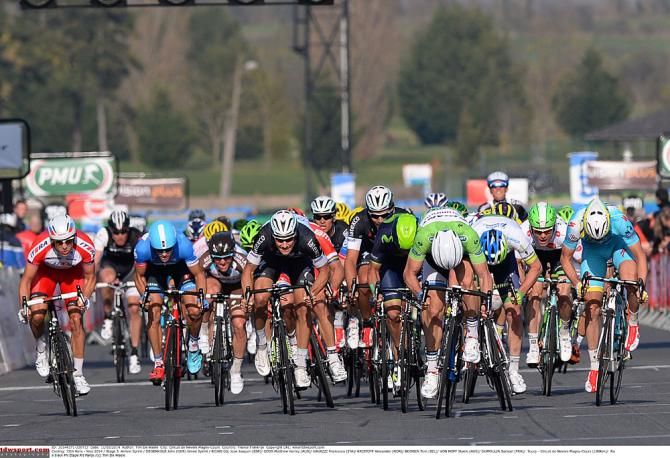 The final dash to the line