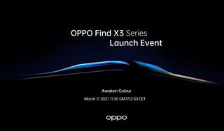 Oppo Find X3 Launch Event Invitation