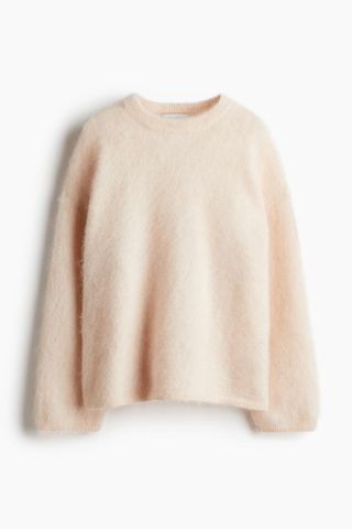 H&M Oversized Mohair-Blend Sweater