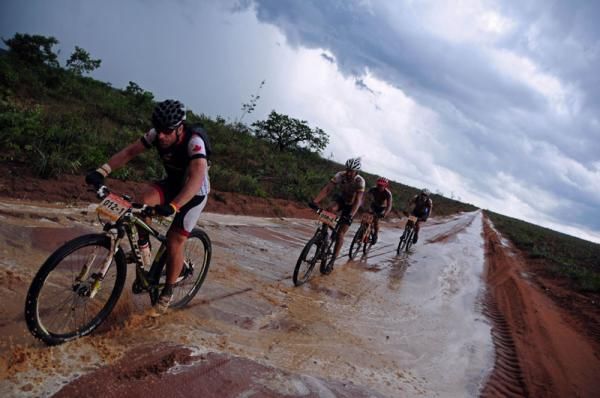 This section was more like riding a river than a trail