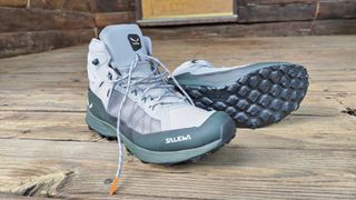 a photo of the Salewa Pedroc Pro PowerTex Mid PTX hiking boots