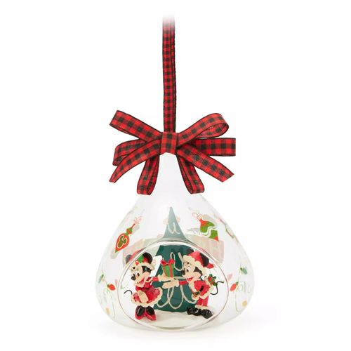 ''Happy Holidays 2025'' Glass Ornament