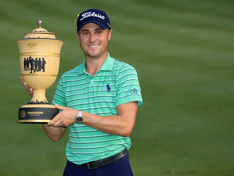 Justin Thomas wins WGC-Bridgestone Invitational