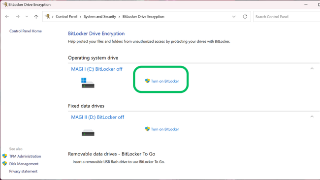 How to Enable or Disable Bitlocker Encryption in Windows | Tom's Hardware