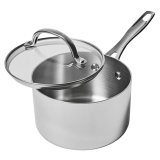 Sur La Table Signature Stainless Steel Saucepan from Sur La Table