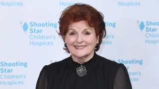  Brenda Blethyn attends the Shooting Star Ball in aid of Shooting Star Children's Hospices at the Royal Lancaster Hotel in a black top. 