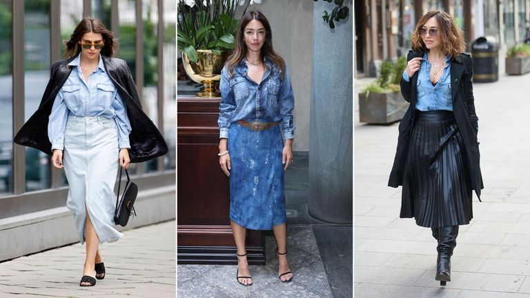 How to wear a denim shirt: Style your shirt according to an expert