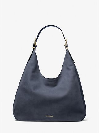 Nolita Large Nubuck Hobo Shoulder Bag