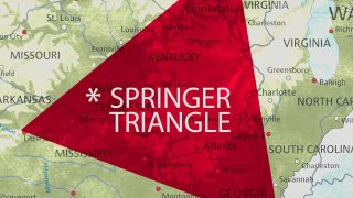 The Springer Triangle of Tennessee, Ohio, and Georgia in the documentary, Jerry Springer: Fights, Cameras, Action