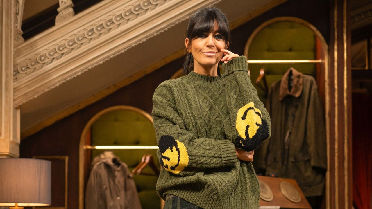 Claudia Winkleman wears her iconic jumper in The Traitors season 2