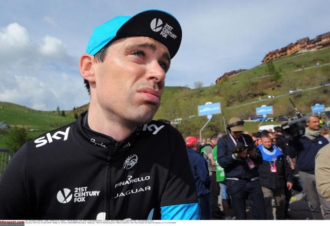 Philip Deignan (Team Sky) at the finish