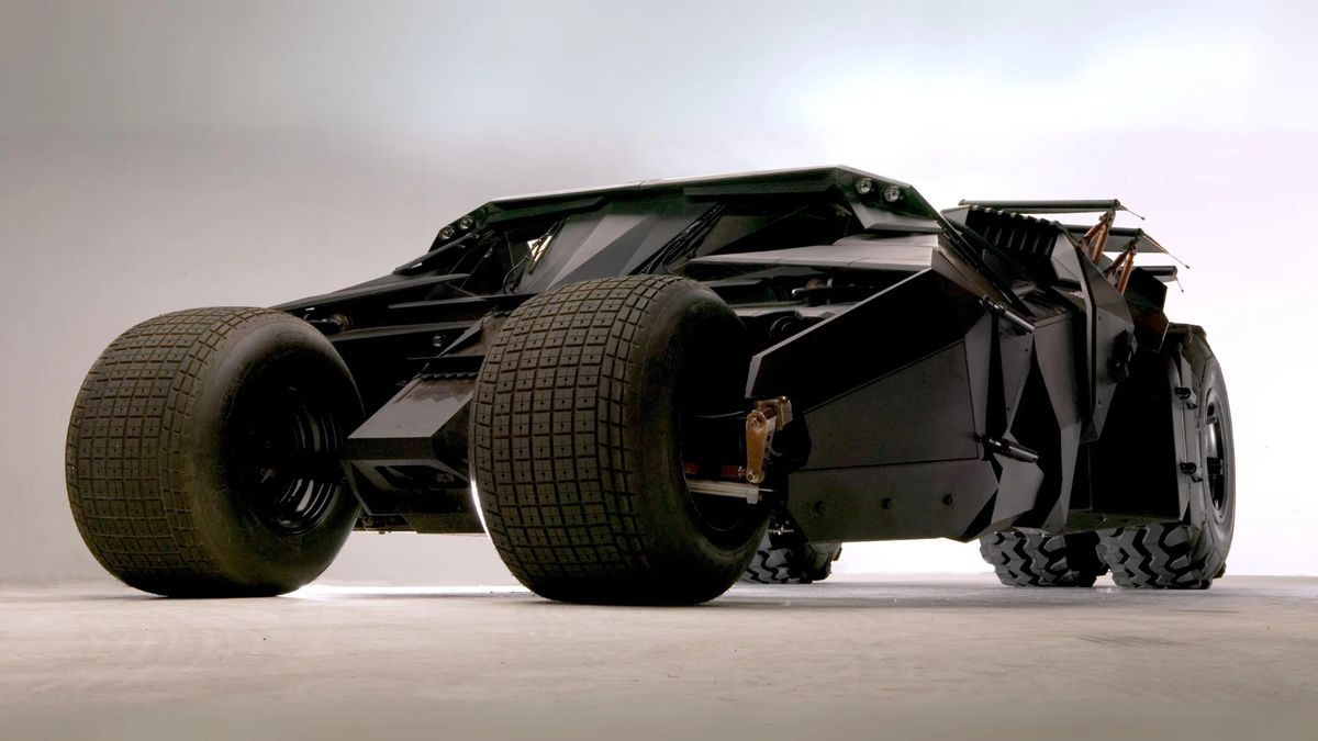 I want one: For just $2,900,000 you can own a proper Batmobile with a 6.2 litre V8, and that's a downright bargain if you ask me