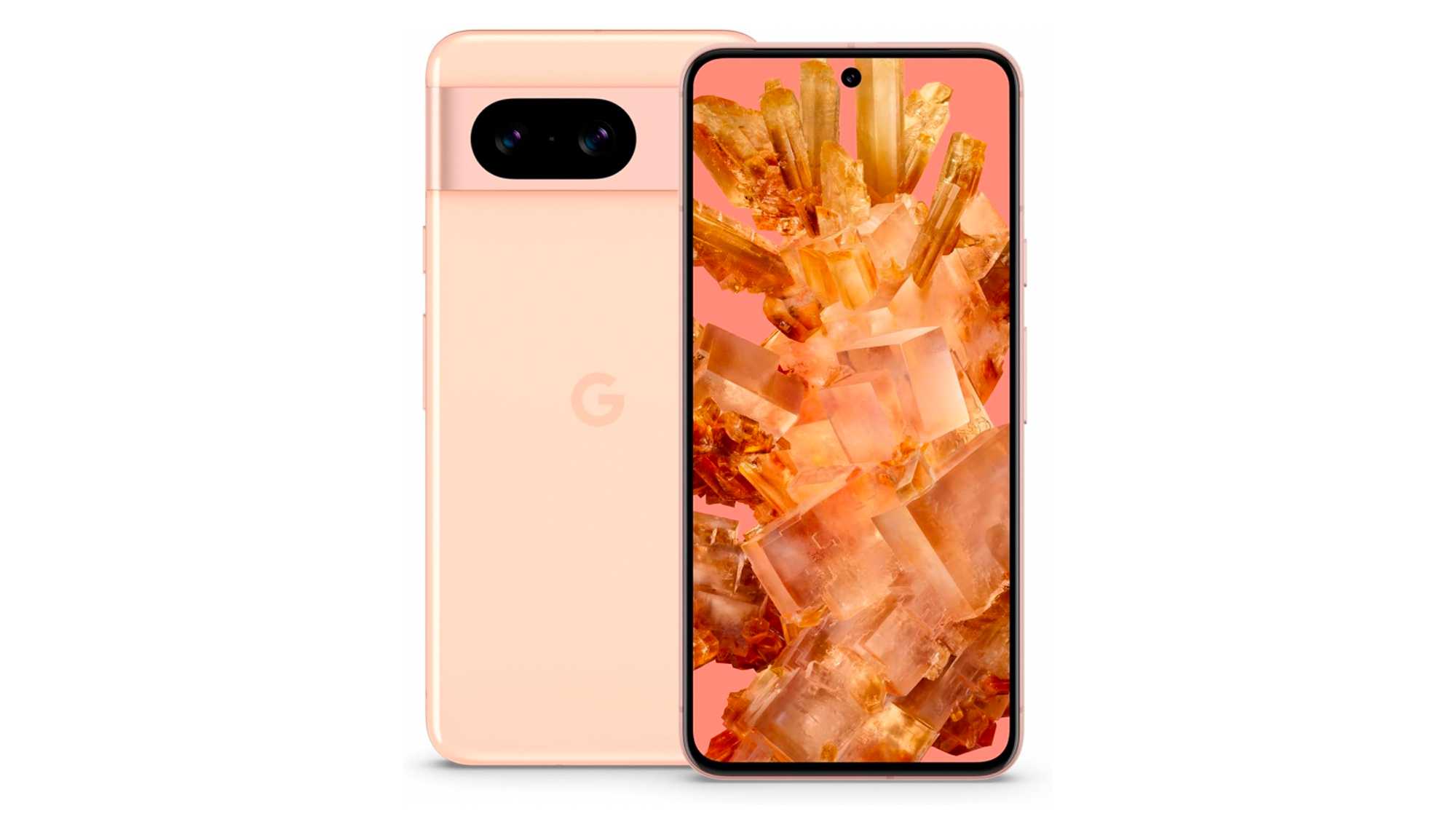 Google Pixel 8 coral image de presse 16x9