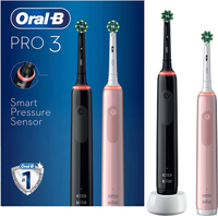 2 x Oral B Pro 3 electric toothbrush: was £139.99, now £54.99 at Amazon