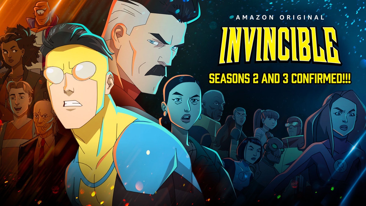 Invincible season 2 and 3 announcement