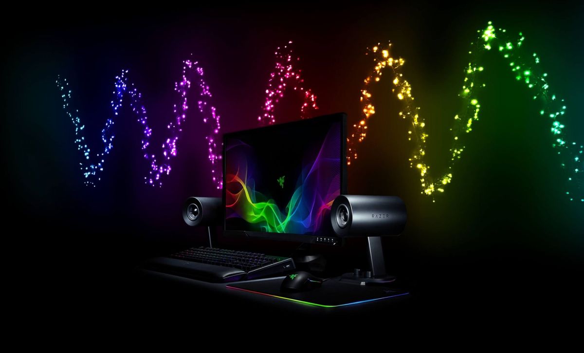 Razer RGB Christmas lights are a thing now, so I created a monster