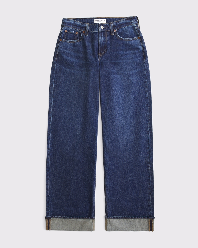 Curve Love Low Rise Ultra Loose Jean