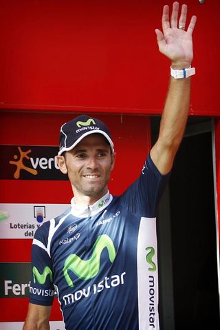 Alejandro Valverde (Movistar) won stage 3 of the Vuelta