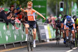 Amalie Dideriksen (Boels Dolmans) wins stage 4 of the OVO Energy Women's Tour