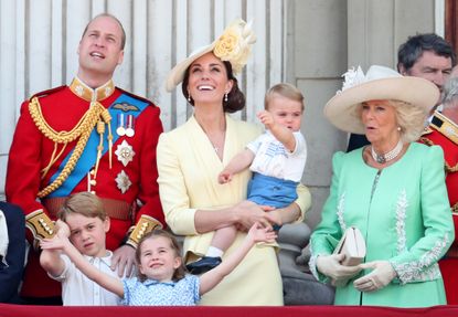 Prince George Princess Charlotte Prince Louis Duchess Camilla