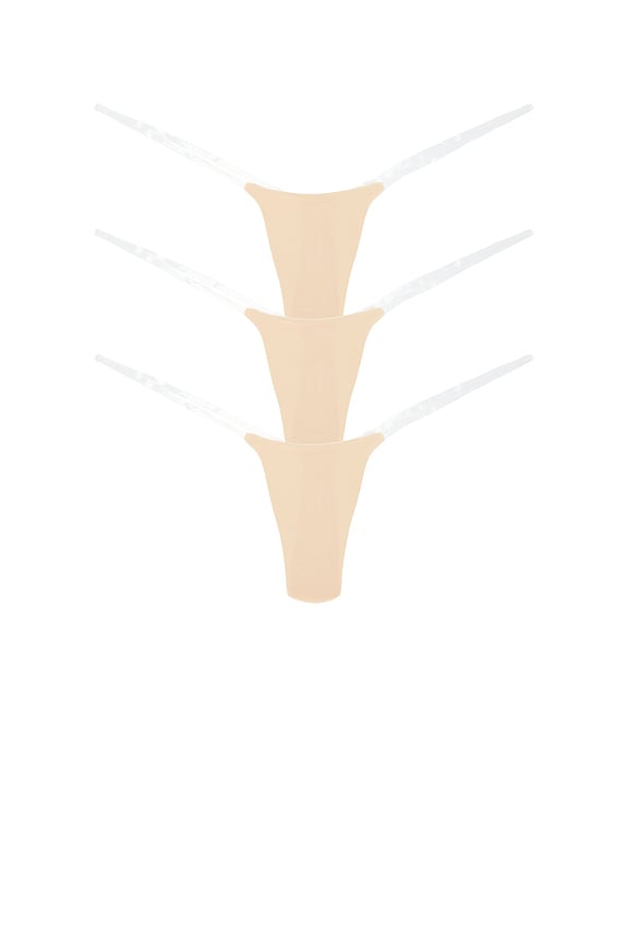 3-Pack Nude Invisible Underwear
