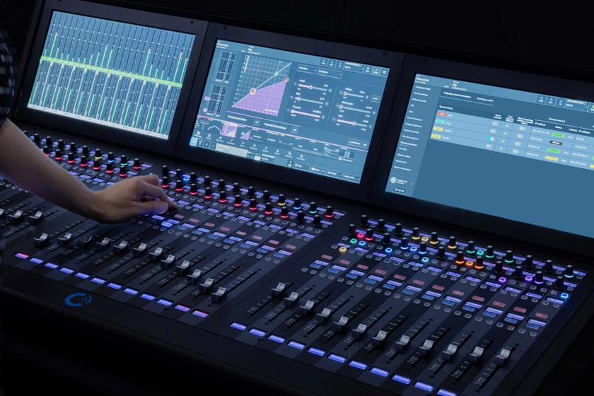 Calrec True Control 2.0 on Argo M audio console