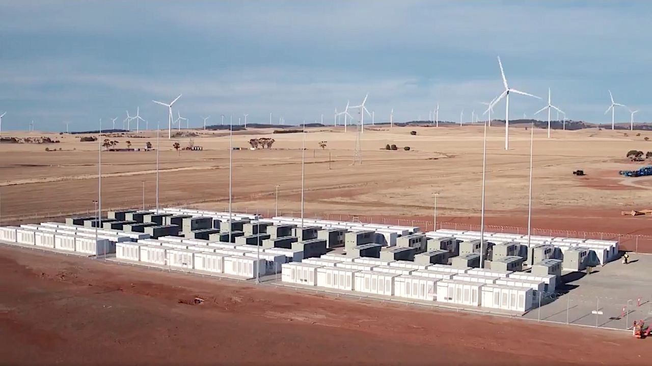 The biggest battery in the world