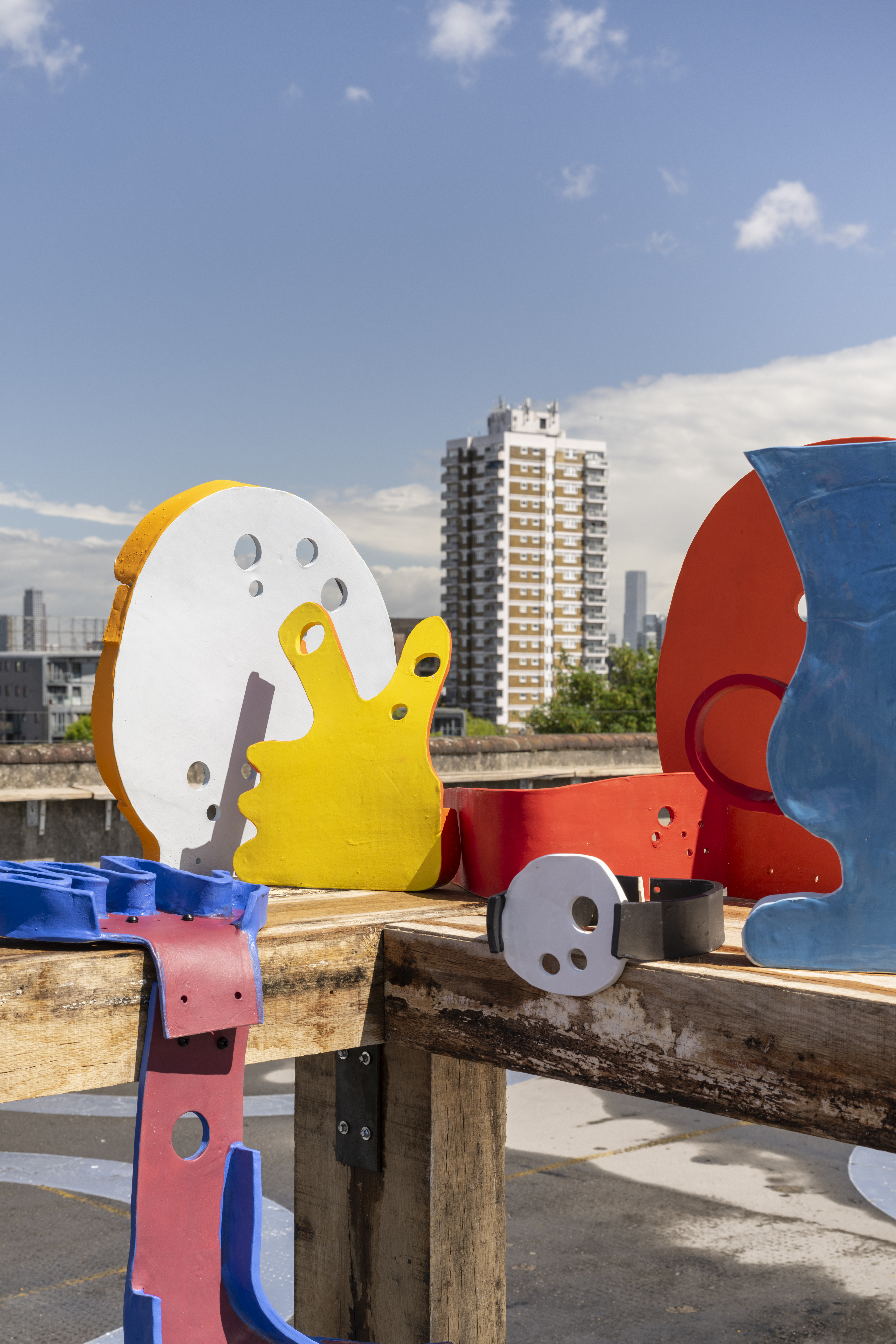 outdoors art works at bold tendencies in peckham