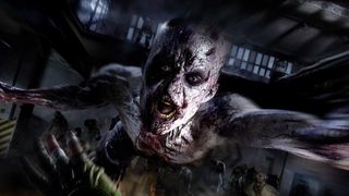 En Infected som hoppar mot en spelare i Dying Light 2.