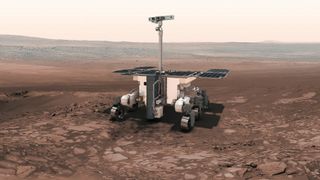 Image of ESA's ExoMars Rover