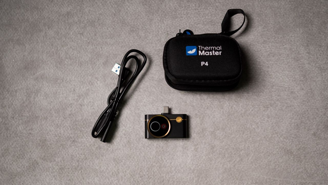 Thermal Master P4 thermal camera testing