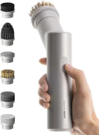 HOTO  Handheld Short-Handle Electric Spin Scrubber