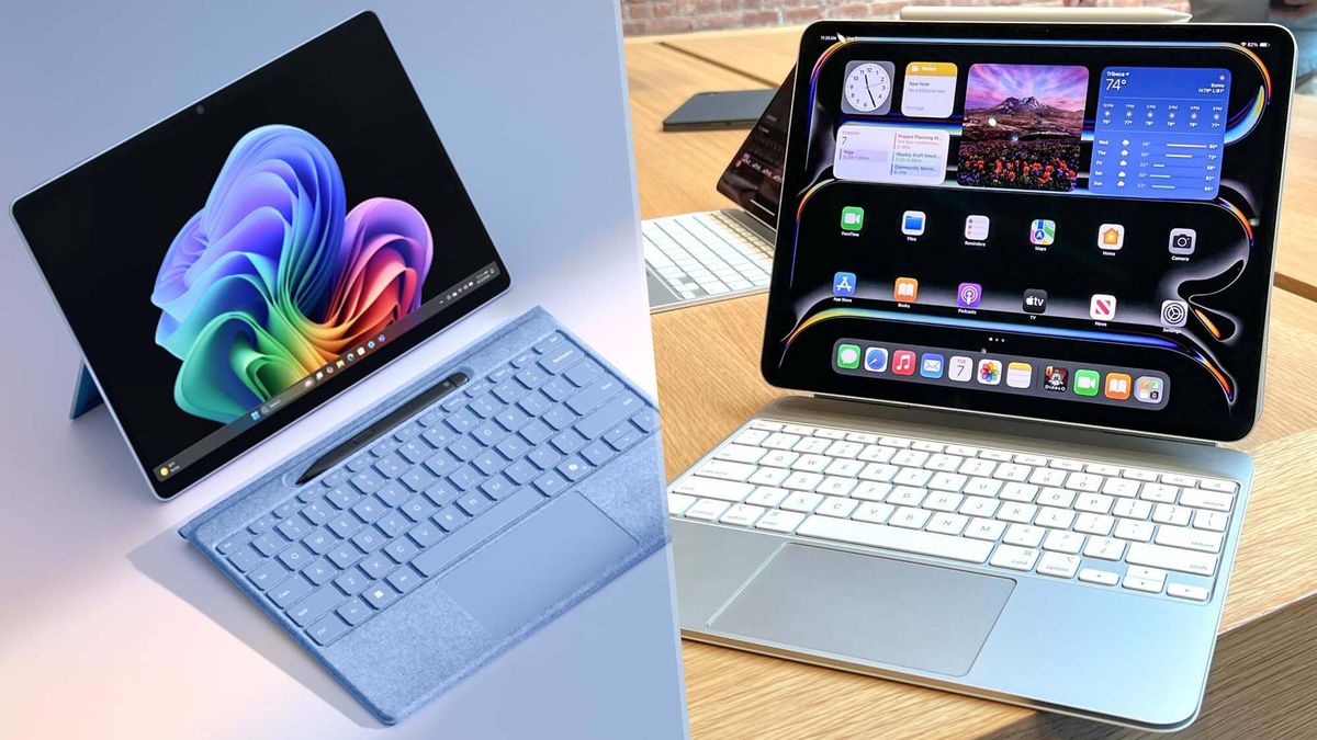 Surface Pro 11 vs iPad Pro 2024