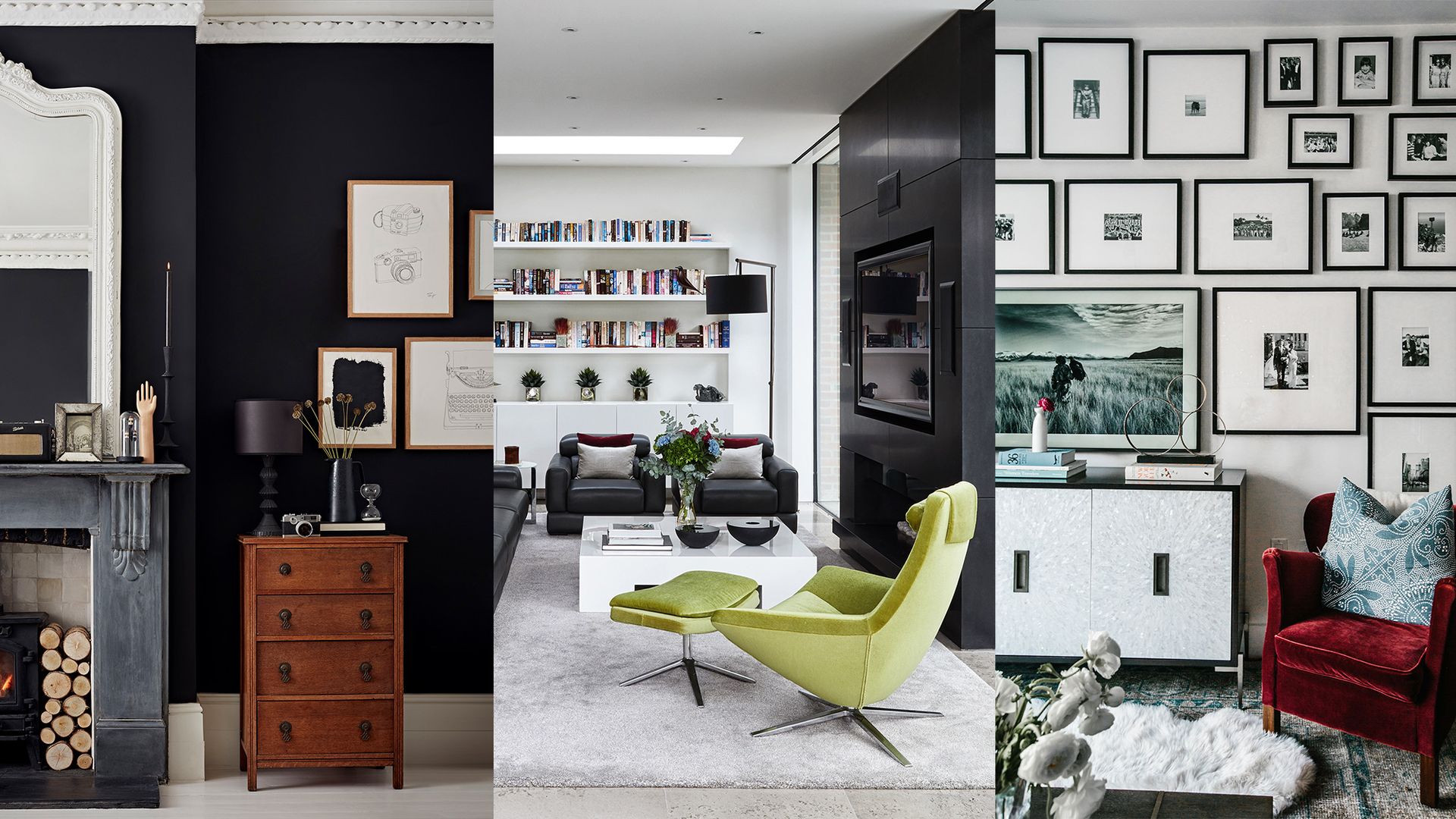 Black and white living room ideas 13 stylish monochrome schemes